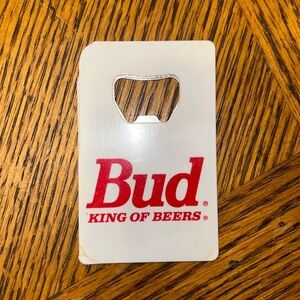 Bud “King of Beers” Vintage Bottle Opener